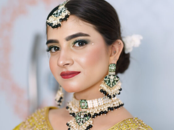 Mehndi Makeup look Lahore